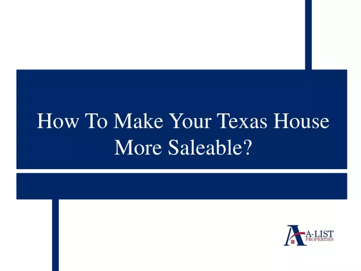how to make your texas house more saleable