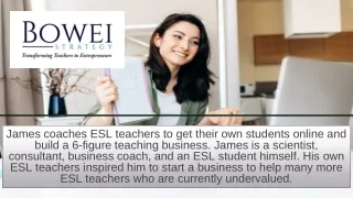Online Teaching Business - Bowei Strategy