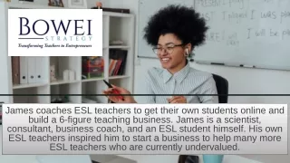 ESL Teaching Niche - Bowei Strategy