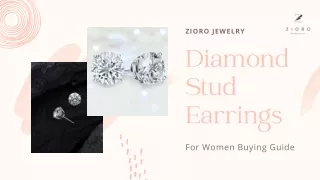 Things To Remember In Mind While Shopping Diamond Studs