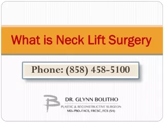 What is Neck Lift Surgery