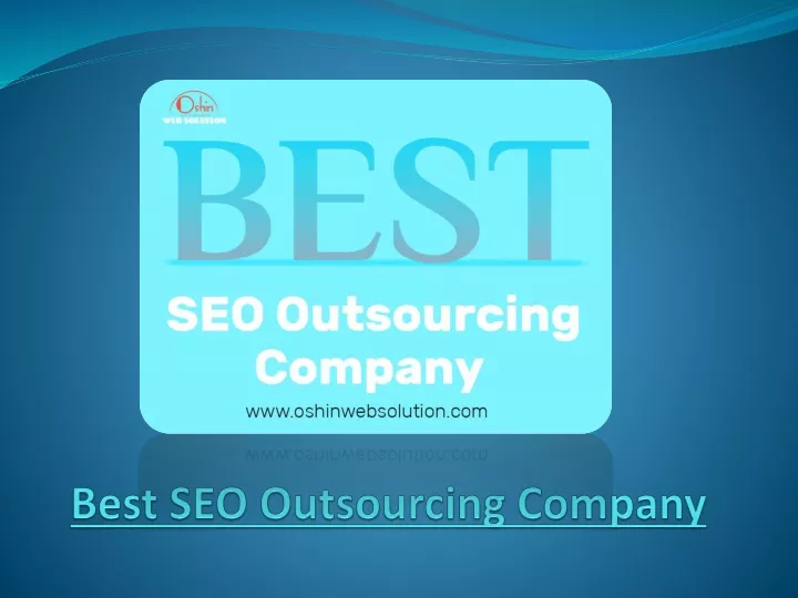 best seo outsourcing company