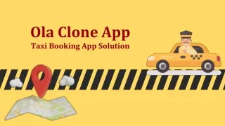 ola clone app taxi booking app solution