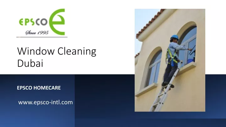 window cleaning dubai