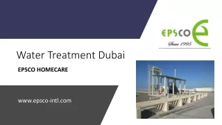 Water Treatment Dubai_