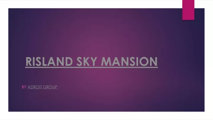 risland sky mansion