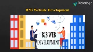 b2b website development