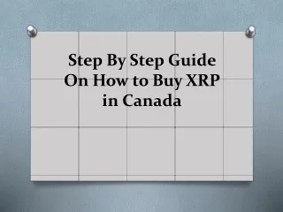 step by step guide on how to buy xrp in canada