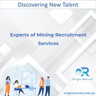 Experts of Mining Recruitment Services