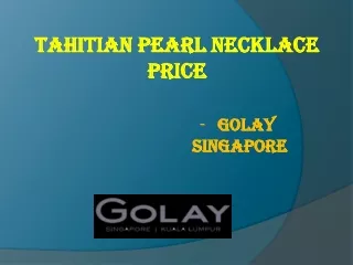 Tahitian Pearl Necklace Price