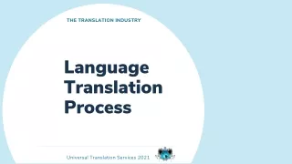 the translation industry