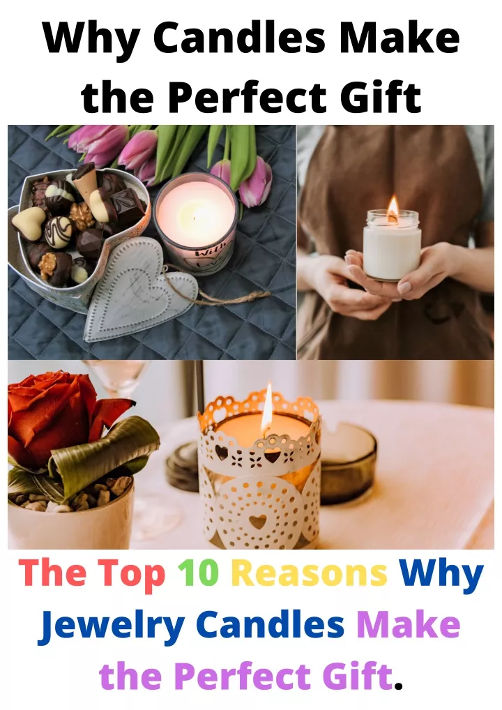 why candles make the perfect gift