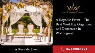 The Best Indian Wedding Organiser and Mandap Hire Service in Wollongong