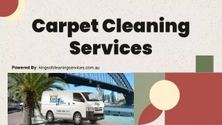 carpet cleaning services