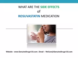 what are the side effects of rosuvastatin
