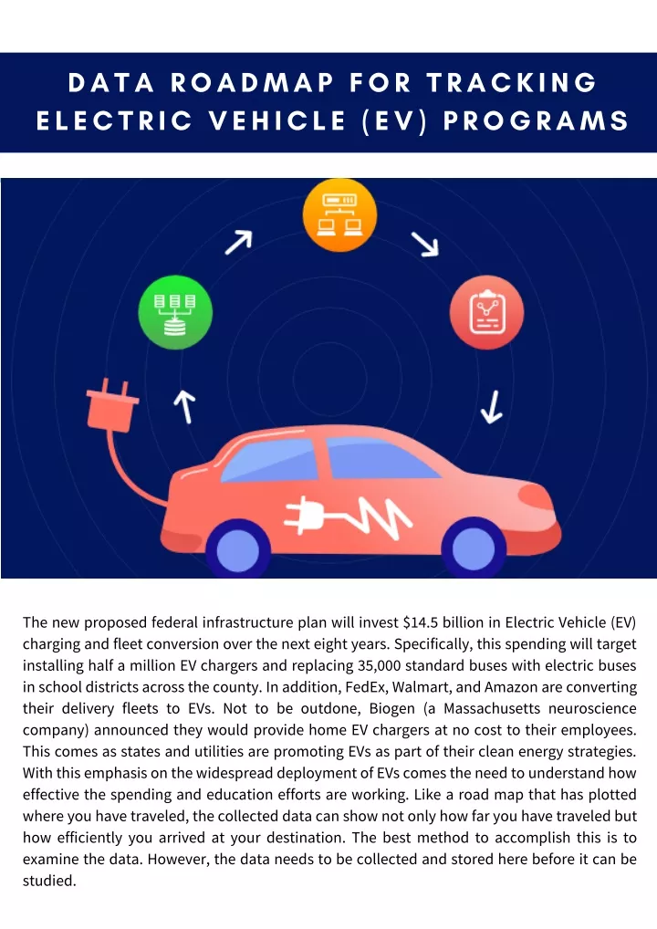 data roadmap for tracking electric vehicle