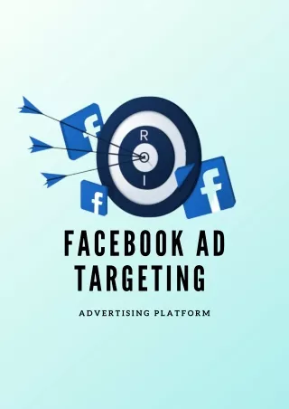 f a cebook a d t a rgeting