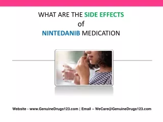 what are the side effects of nintedanib medication