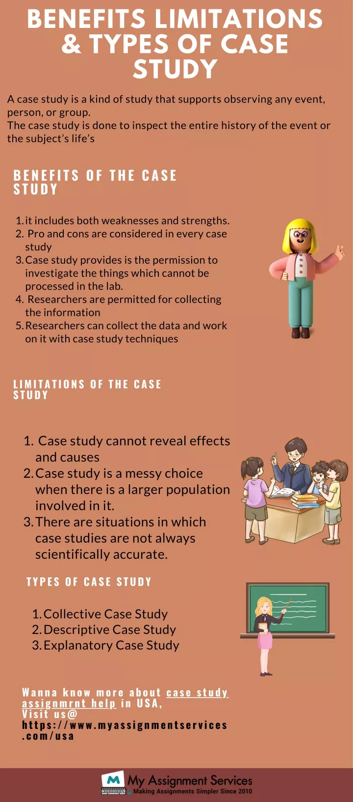 benefits limitations types of case study