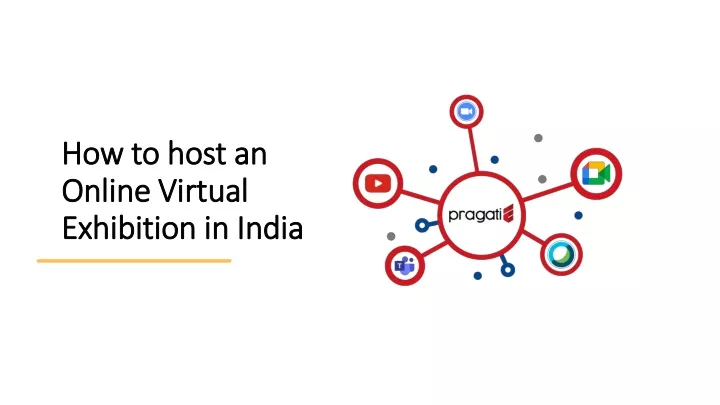 how to host an online virtual exhibition in india