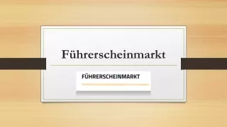 Führerscheinmarkt - Kaufen Sie einen echten und gefälschten Führerschein, Reisepass online
