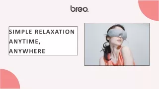 simple relaxation anytime anywhere