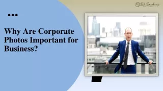 Why Are Corporate Photos Important for Business?