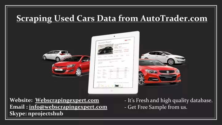 scraping used cars data from autotrader com