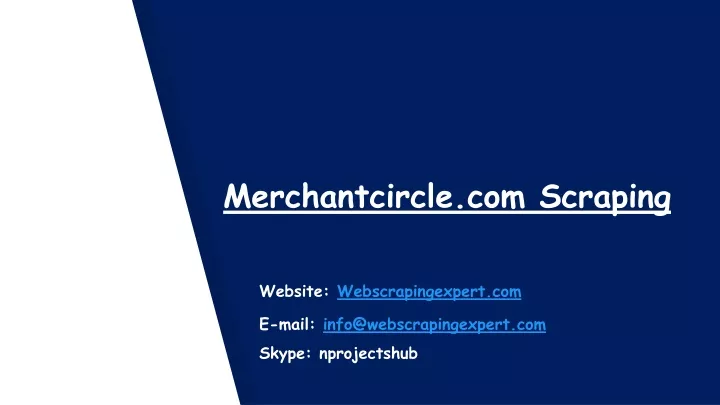 merchantcircle com scraping