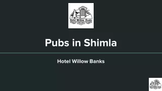 pubs in shimla