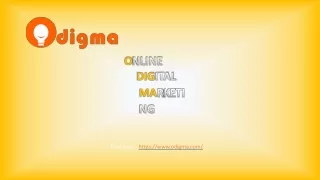 o nline dig ital ma r k e ting