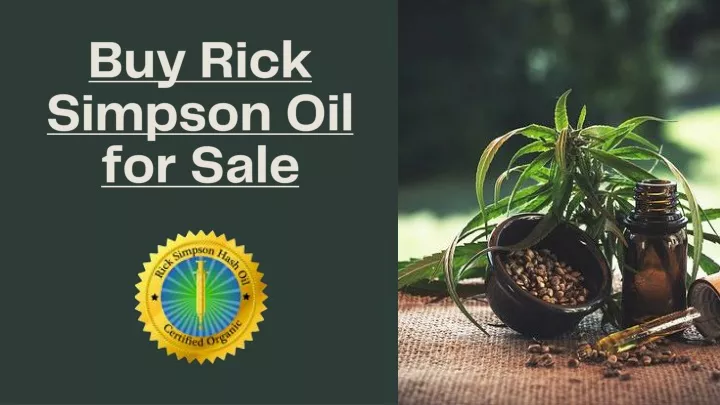 buy rick simpson oil for sale