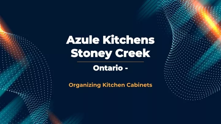 azule kitchens stoney creek