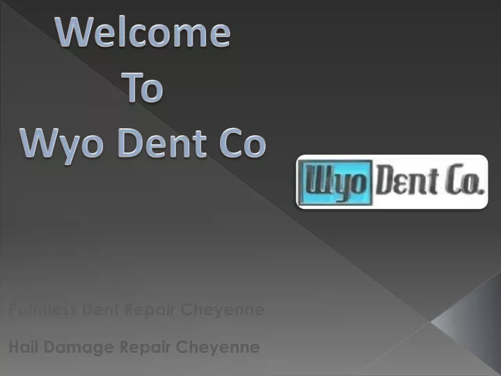welcome to wyo dent co