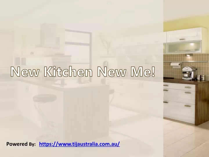 new kitchen new me