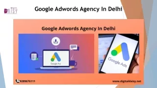 Best Google Adwords Agency In Delhi