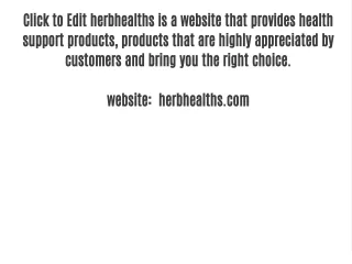 click to edit herbhealths is a website that
