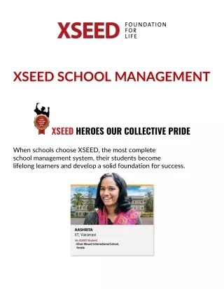 XSEED Education - School Management System