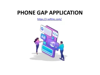 PHONE GAP APPLICATION