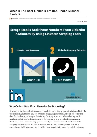 what is the best linkedin email phone number