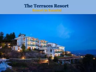 Resorts in Kanatal - The Terraces Kanatal