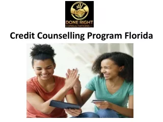 Credit Counselling Program Florida