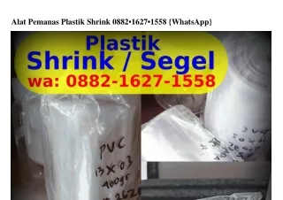 Alat Pemanas Plastik Shrink 0882•IᏮ27•I558{WA}
