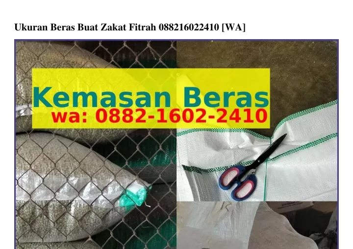 ukuran beras buat zakat fitrah 088216022410 wa