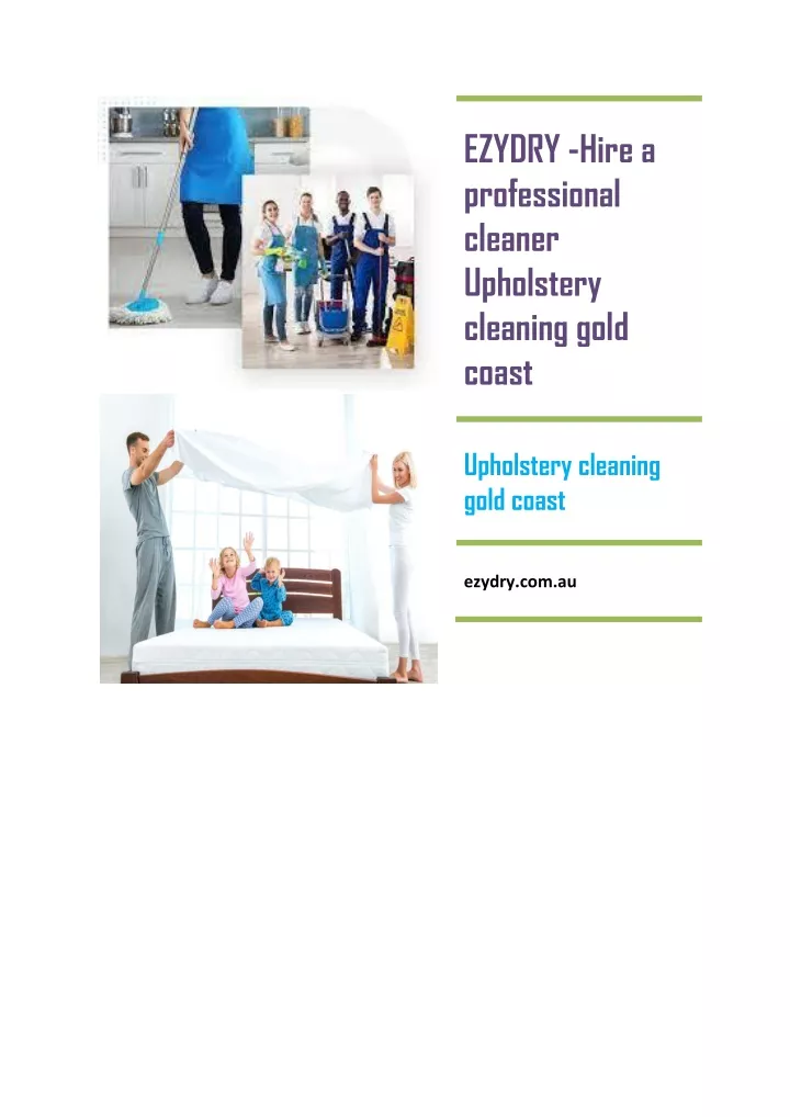 ezydry hire a professional cleaner upholstery