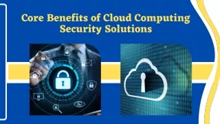 Cybersecurity with Cloud Computing