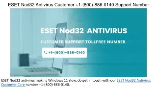 eset nod32 antivirus customer 1 800 886 0140 support number