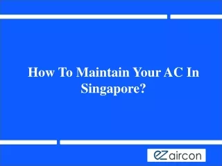 How To Keep Your AC Run Smoothly?