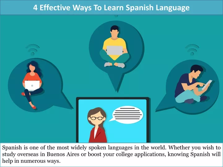 4 effective ways to learn spanish language