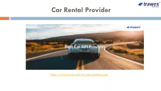 Car Rental Provider